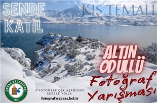Gevaş'ın Beyaz Büyüsü; Kış Temalı  Fotoğraf Yarışması 